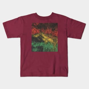 Red Yellow Green Black Kids T-Shirt